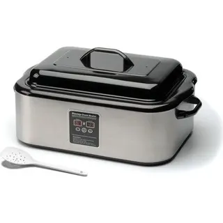 Habys Hot Stone Steinerwärmer | Wärmegerät Heizgerät Erwärmer | Fassungsvermögen 17L | Digitale Anzeige Kontrolle | für Massage, Therapie und Kosmetik