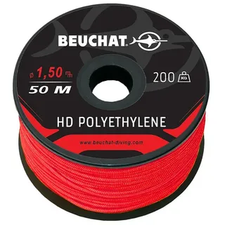 Beuchat Dyneema-leine - Red - 1.50 mm