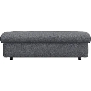 FLEXLUX Pouf »Lovane«, Weich & anschmiegsam, blau