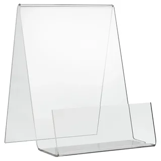 Buchständer Acryl A6, Acryl (PMMA), transparent