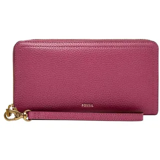 Fossil Logan Damen Rosa Leder Clutch, SL7831658