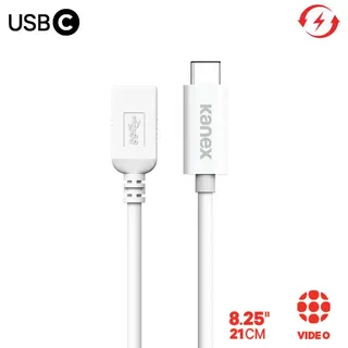 Kanex USB-C auf USB Adapter 21 cm (wei) - Weiß