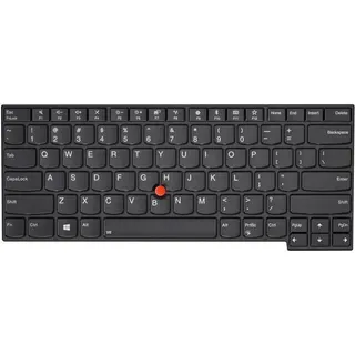 Lenovo 01YP532, Tastatur, Deutsch, Lenovo, Thinkpad T480s/E480/L480 - Schwarz