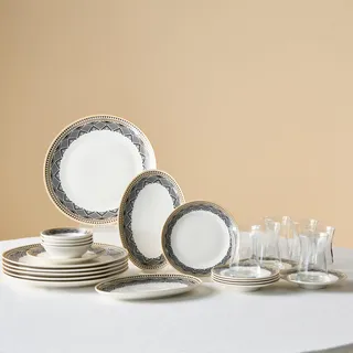 KARACA Globe Frühstücksset 26-tlg. für 6 Personen