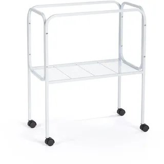 PREVUE PET Products 447 Vogelkäfig-Ständer für 66 x 35,6 cm, Weiß