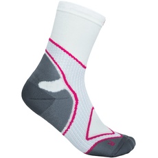 Bild von Run Performance Mid-Cut Socken Damen weiß/pink EU 41-43 2022 Laufsocken