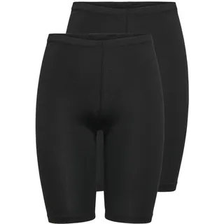 ONLY Female Bikershorts Onllive 2-Pack Slim Fit Bikershorts