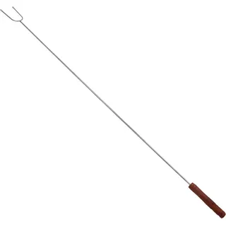 Grillspieß 100 cm Edelstahl Silber Matt