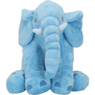 Kinder Weiche Lustige Elefanten Plüsch Spielzeug Werfen Kissen Hause Schlafzimmer Niedlichen Tier Gefüllte Dekoration Blau