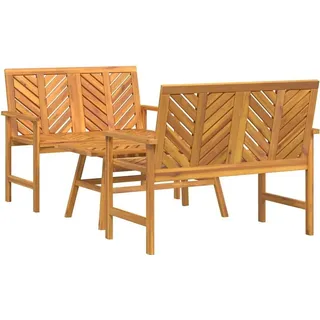 vidaXL Garten-Lounge-Set 3-teilig braun