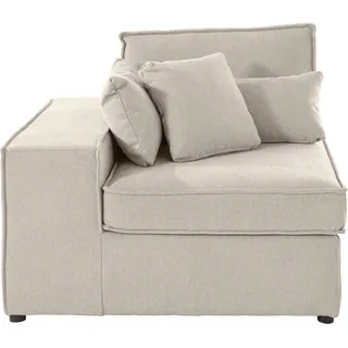 OTTO home Sofaelement 100cm Baumwollmix 1-Sitzer Beige