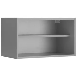 WIHO KÜCHEN Hängeregal Kiel 60 x 35 x 35 cm Grau