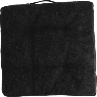 Home Styling Stuhlkissen 40 x 40 cm Schwarz