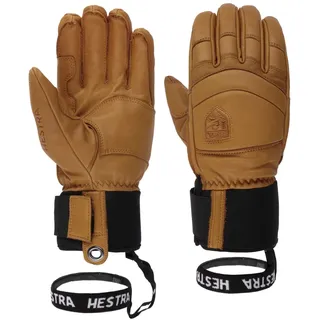 Hestra Fall Line 5-Finger Handschuhe Fingerhandschuhe Lederhandschuhe Herren - mit Futter Winter Herbst-Winter