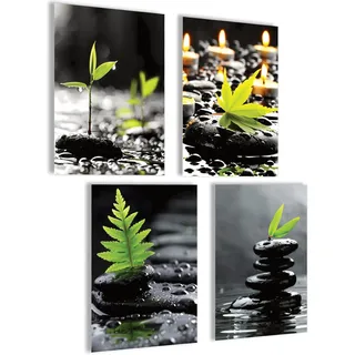 mojoliving Japan Poster Japan Deko Japanische Deko Aesthetic Bilder Anime Japanische Bilder Anime Poster Wohnzimmer Geschenk (Japan Stones)