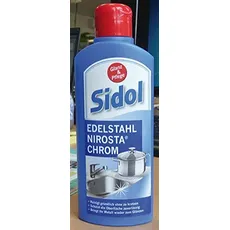 Sidol Glanz und Pflege für Edelstahl, Nirosta und Chrom - 250 ml