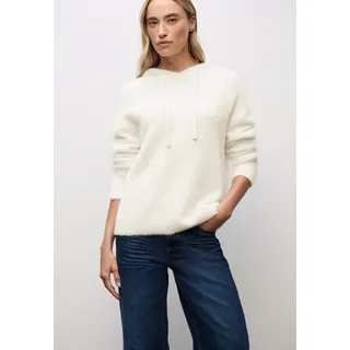 STREET ONE Kapuzenpullover Strick beige 40