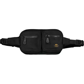 Alpha Industries Label 1.5L Gürteltasche Black