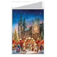Bild von Postkarten-Adventskalender Kölner Dom