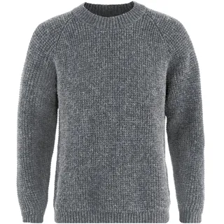 Fjällräven Herren Övik Waffle Knit Pullover (Größe M, blau)
