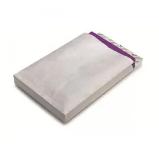 Tyvek Faltenversandtaschen hohe Kapazität starkes Material E4 406 x 305 x 50 mm 20 Stück weiß