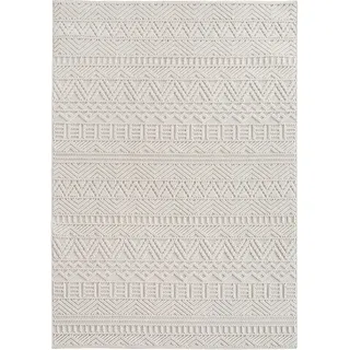 Ayyildiz HELIX 2202 Kurzflorteppich 140 x 200 cm Creme
