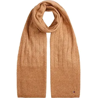 Tommy Hilfiger Schal TH FLAG FLUFFY, Maße 190X35 cm, mit Wolle grün