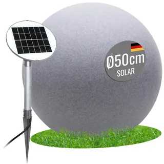 8 seasons DESIGN Kugelleuchte Shining Globe Ø 50 (Solar/Stone)