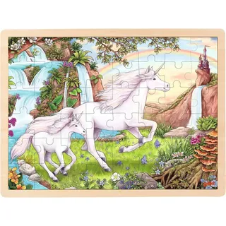 GoKi 57366 - Einlegepuzzle Einhorn