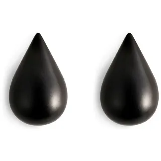 Normann Copenhagen 331505 Wandhaken, Holz, Schwarz, 6 x 8.7 x 9.3 cm, 1 Einheiten