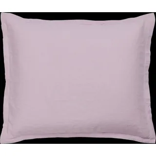 GANT Baumwoll-Leinen Kissenbezug einzeln Farbe Soothing Lilac Größe 40x80 - Rosa