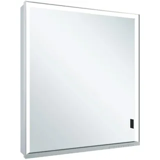 KEUCO Royal Lumos Spiegelschrank Wandvorbau 2-türig, kurze Tür, mit Spiegelheizung, 800mm, 14322171304, Ausführung: ohne Dali Steuerung