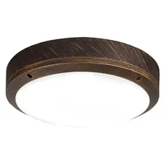 LUOYAOB LED Deckenleuchte Moderne Bronze Unterputz Deckenleuchten IP64 Wasserdichte Außendeckenleuchte for Garten Balkon Eingangsbereich(30cm)