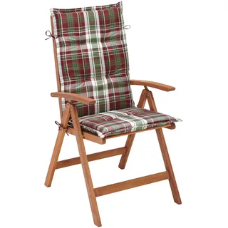 Merxx Borkum Klappsessel 57 x 26 x 107 cm braun 2 St.