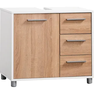 Procontour Waschbeckenunterschrank Betty 64 x 56 cm Weiß