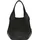LILLY Henkeltasche Leder black