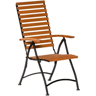 Merxx Schlossgarten Klappsessel 55 x 107 x 109 cm braun