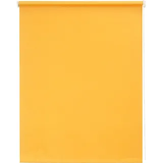 Sunlines HWA10445 Seitenzugrollo Verdunklung, Stoff, mandarine gelb/weiß, 142 x 180 cm