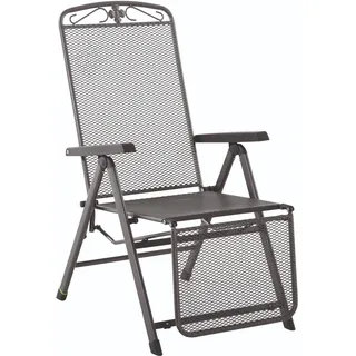 MWH Savoy Relaxstuhl Stahl iron grey