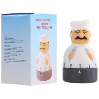 Vonmerie Eieruhr Mechanisch & Lustig - eieruhr mechanisch, eieruhr lustig,Klare Skala, Aus ABS für Langlebigkeit, Ideal für Kochen, Sport, Lernen, Dekoration