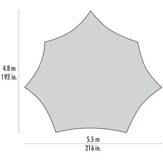 MSR Rendezvous 200 Wing (Größe One Size, gelb)