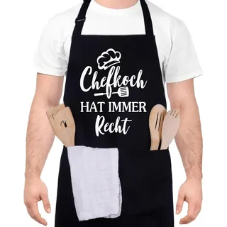 Lustige Kochschürze Chefkoch Recht Grillschürze Geschenk