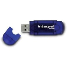 Integral INFD32GBEVOBL 32GB Speicherkart USB blau