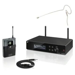 Sennheiser XSW 2-CI1 Instrumental Funkset inkl. HS-11 EA Headset Beige