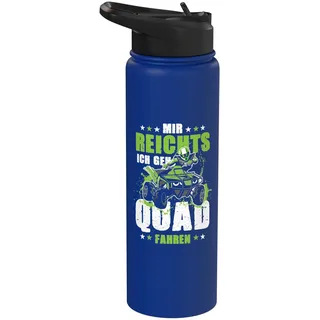 Mir reichts ich geh Quad fahren Offroad ATV Stainless Steel Insulated Water Bottle
