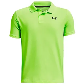 Under Armour Performance Kurzarm-poloshirt - Lime Surge / Black - 18-20 Jahre
