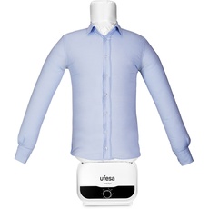 Ufesa SV1200 Automatischer Hemdenbügler, Bügelpuppe, Bügelautomat für Hemden, Blusen un T-Shirts, Beseitigt Falten und neutralisiert Gerüche, einstellbare Größen,Timer ab 30 min bis zu 3 Std, 1200W