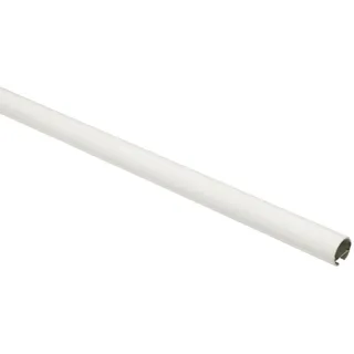 GARDINIA Vorhangstange Chicago 1-läufig Ø 20 mm 200 cm Weiß