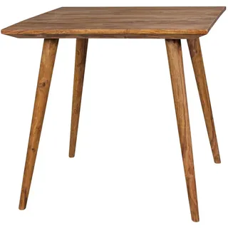 Wohnling Esstisch 80 x 76 x 80 cm Sheeshamfarben