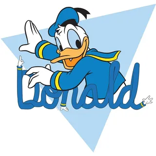 KOMAR Donald Triangle Leinwand 50x70 cm